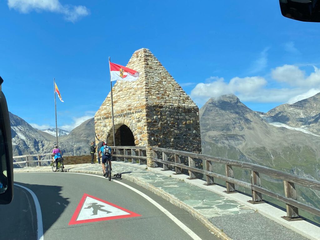 Am Fuscher Törl auf der Großglockner Hochalpenstraße