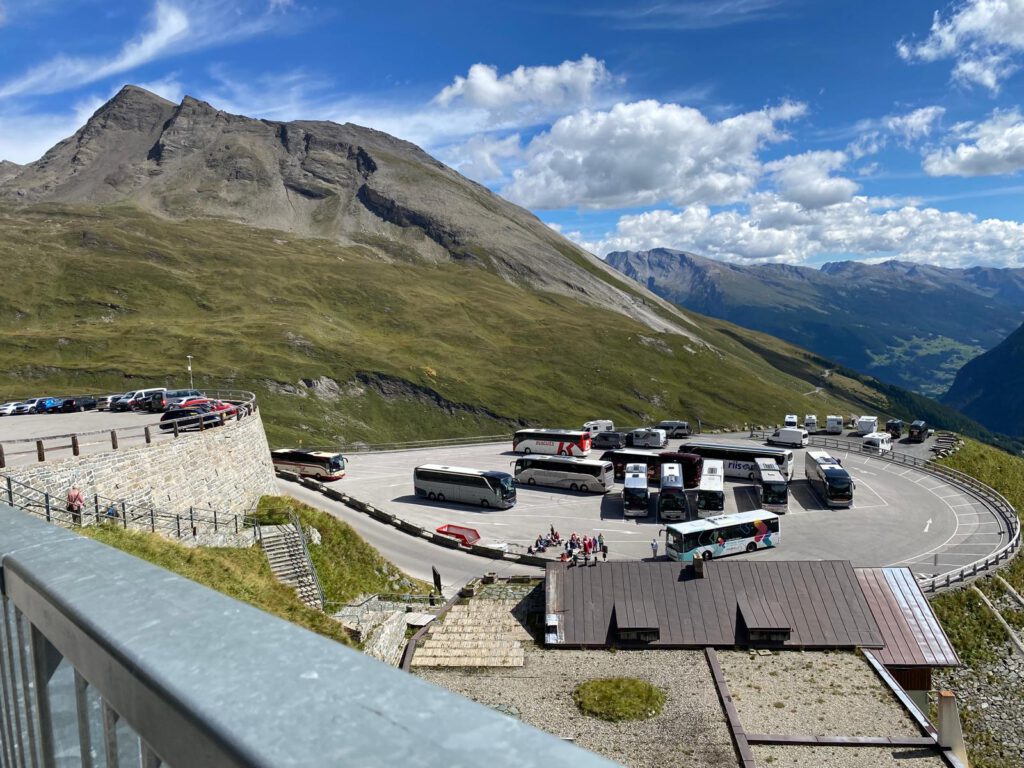 Hoch hinauf auf der Großglockner Hochalpenstraße